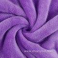 Fannel Fleece both side brush sherpa fleece fabric